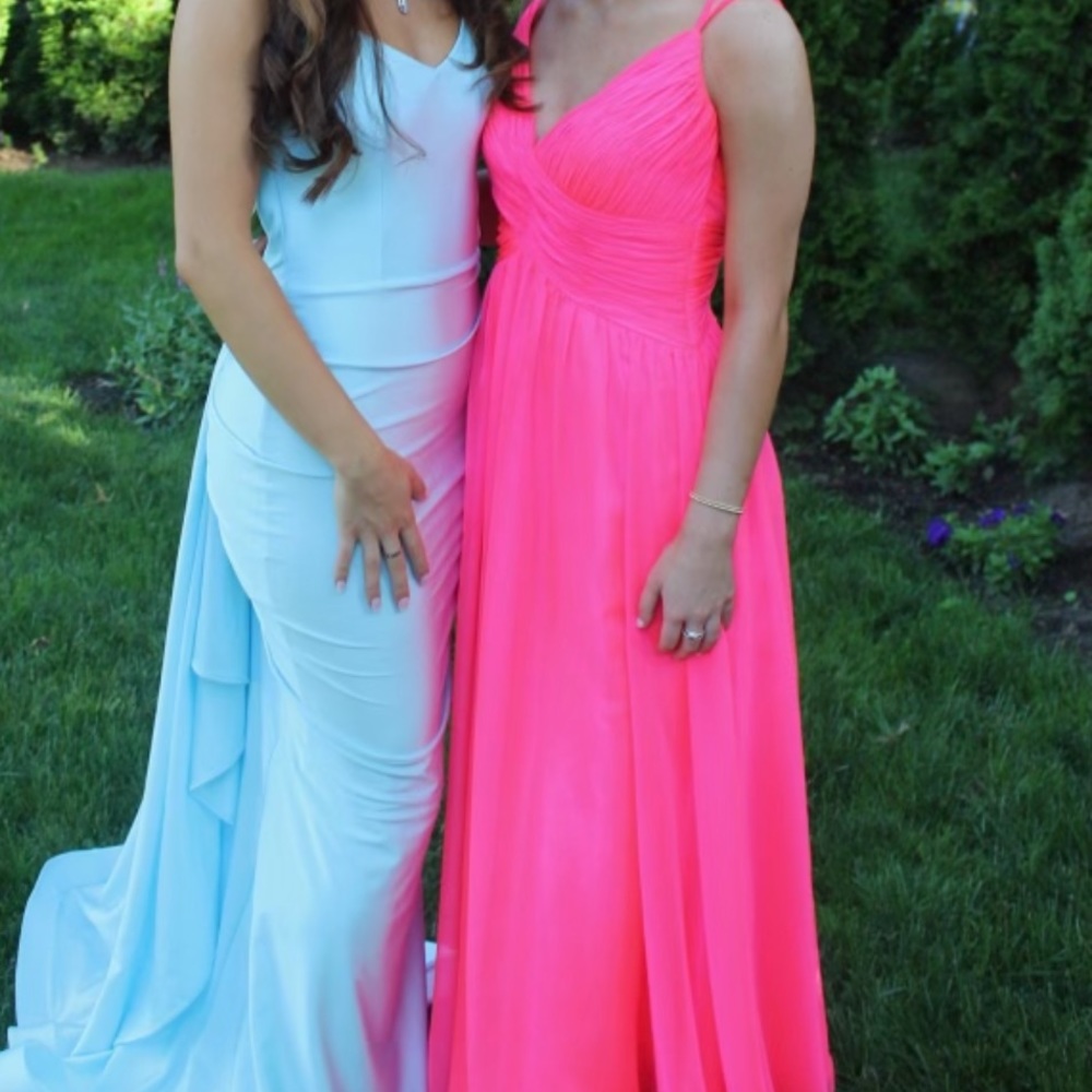 Hot Pink Formal Dress - Picture 7 of 11